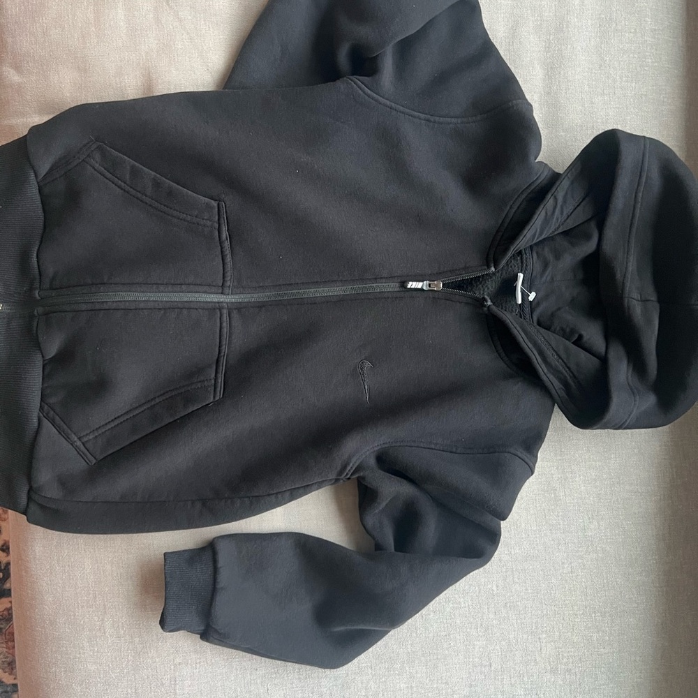 Nike Black Zip-Up Hoodie